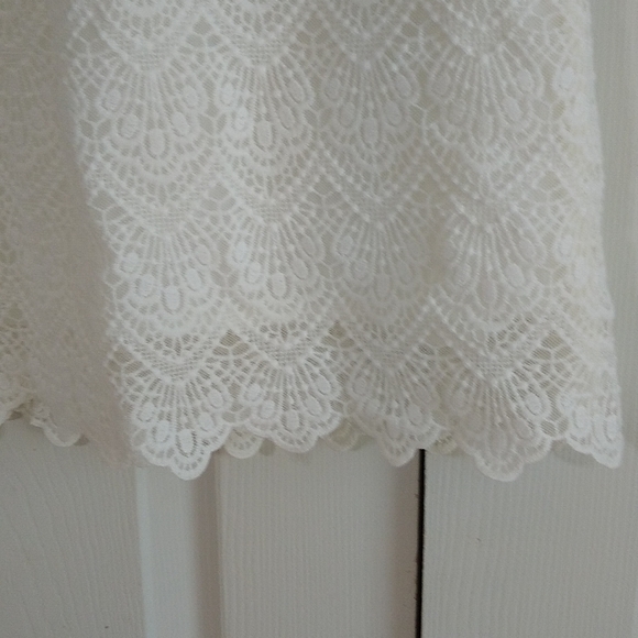 J Crew mini skirt Ivory size 2 - Picture 3 of 6